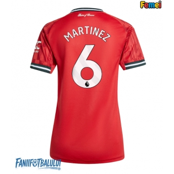 Manchester United Lisandro Martinez #6 Tricou Fotbal Replică 2025-26 Femei Acasa